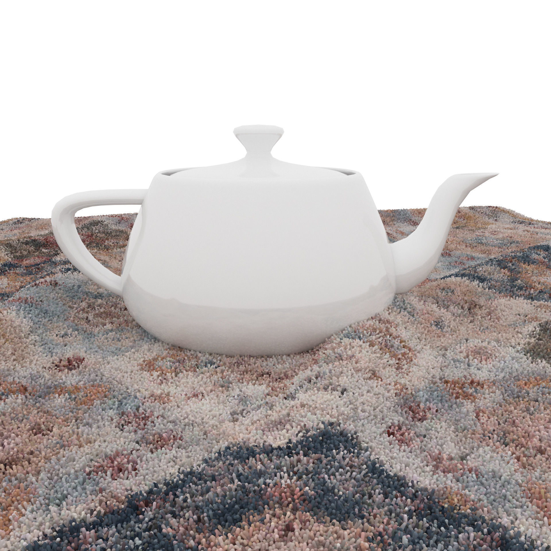 Rugs No 999 Low-poly 3D model_6