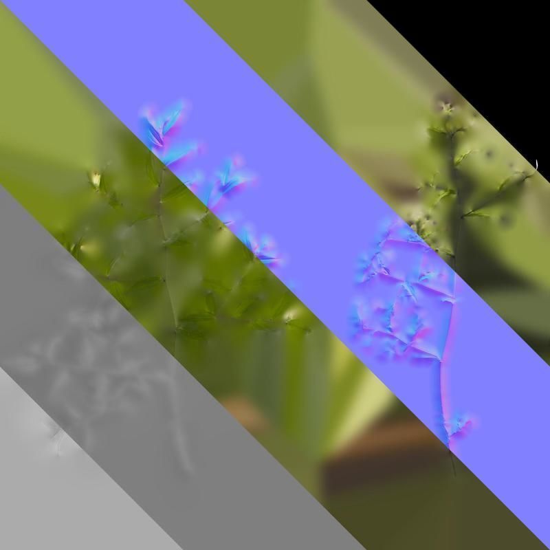 Anydrafts Disporum longistylum Atlas 02 Texture_8