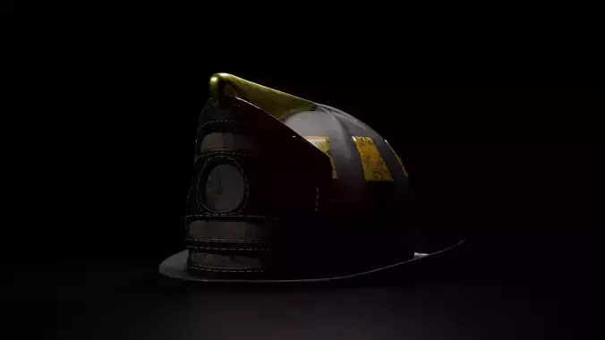  High detailed Fire Helmet 