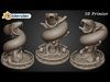 Snake dice shaker for 3D printer 3D print model_1