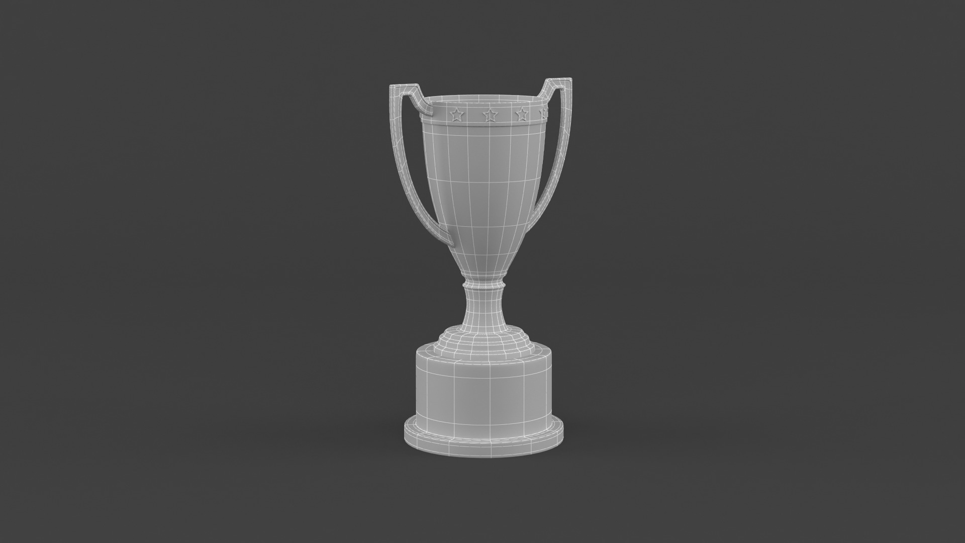 Trophy Cups 3D model_11