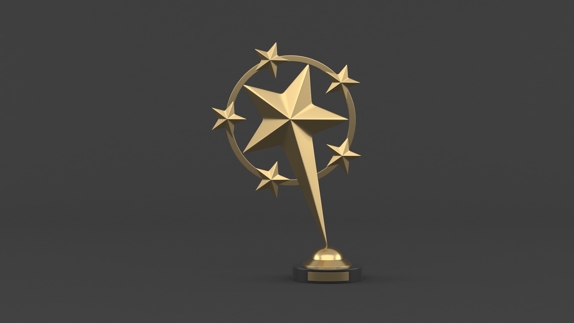 Trophy Cups 3D model_1