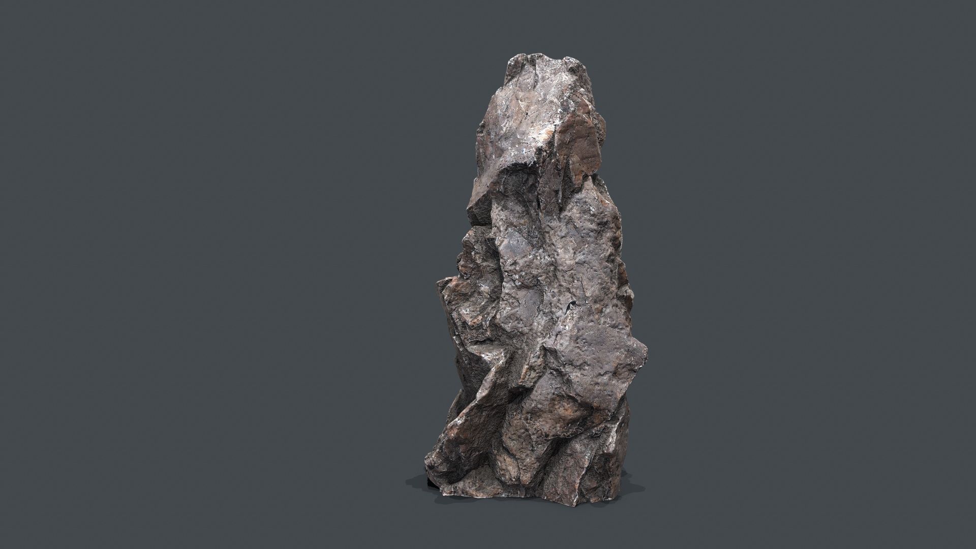 woman Statue Low-poly 3D model_7