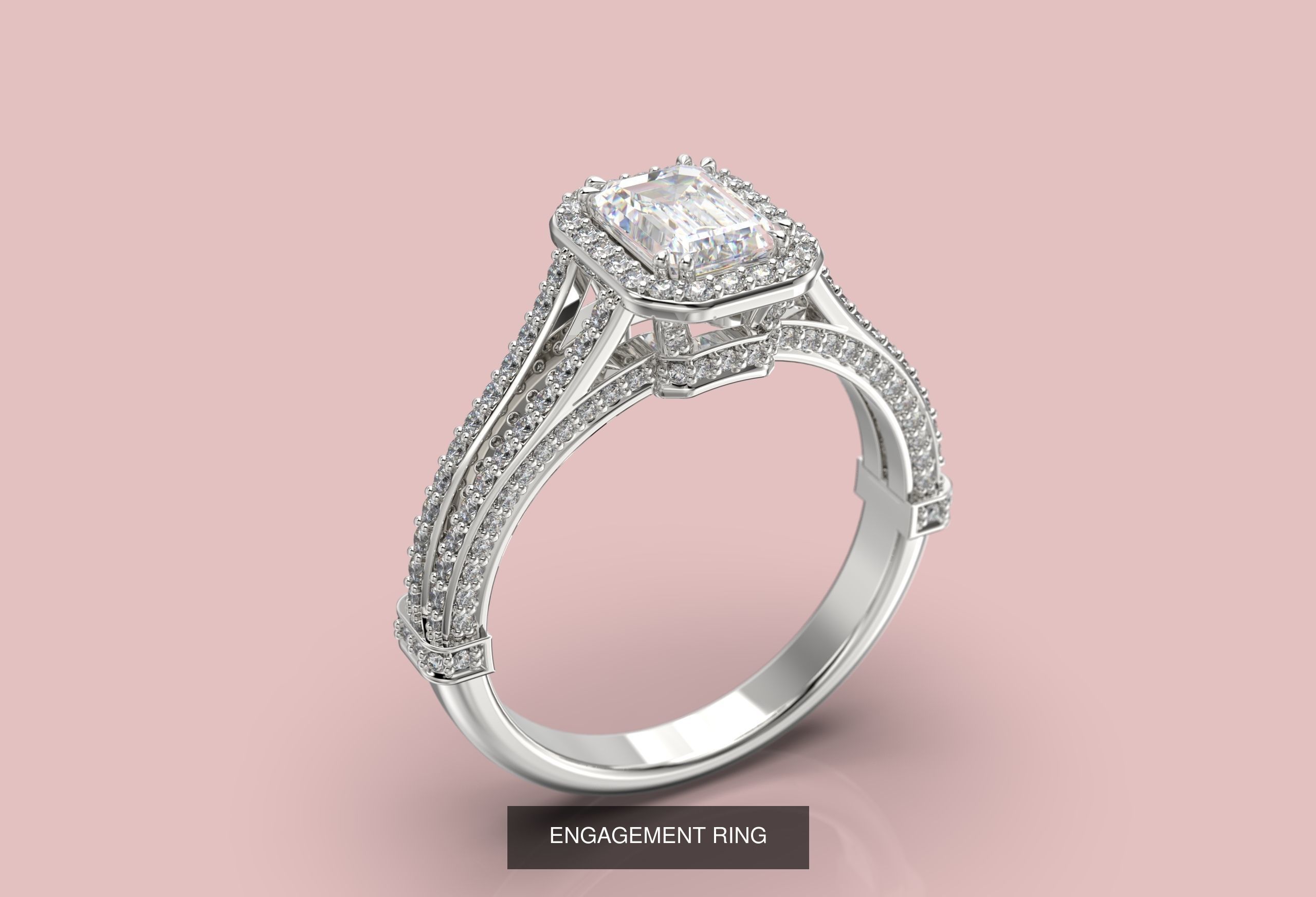 ENGAGEMENT RINGS 3D Model Collection_2