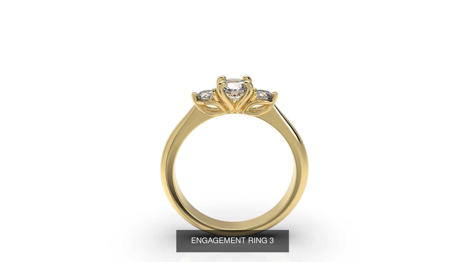 ENGAGEMENT RINGS 3D Model Collection_6