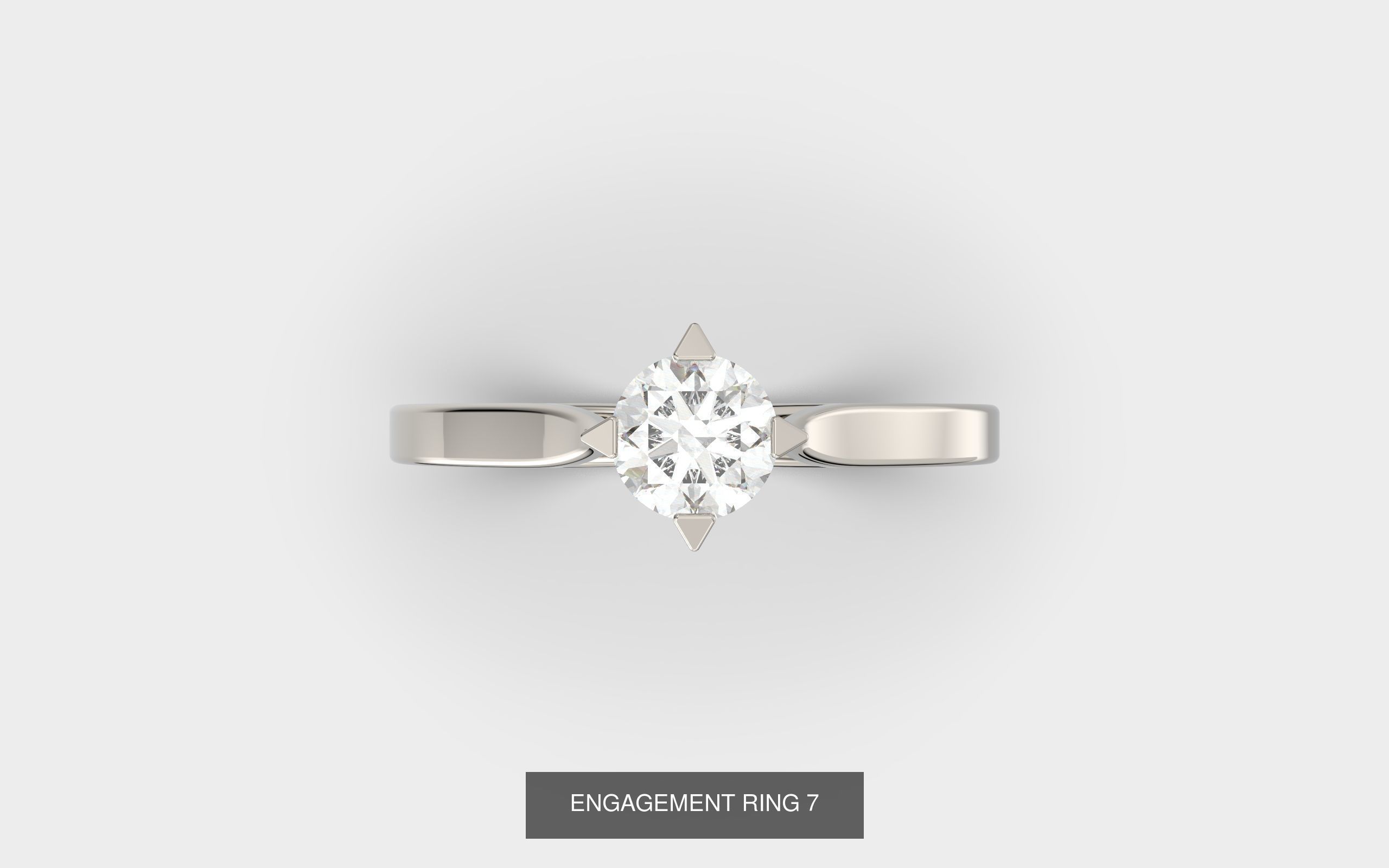 ENGAGEMENT RINGS 3D Model Collection_9