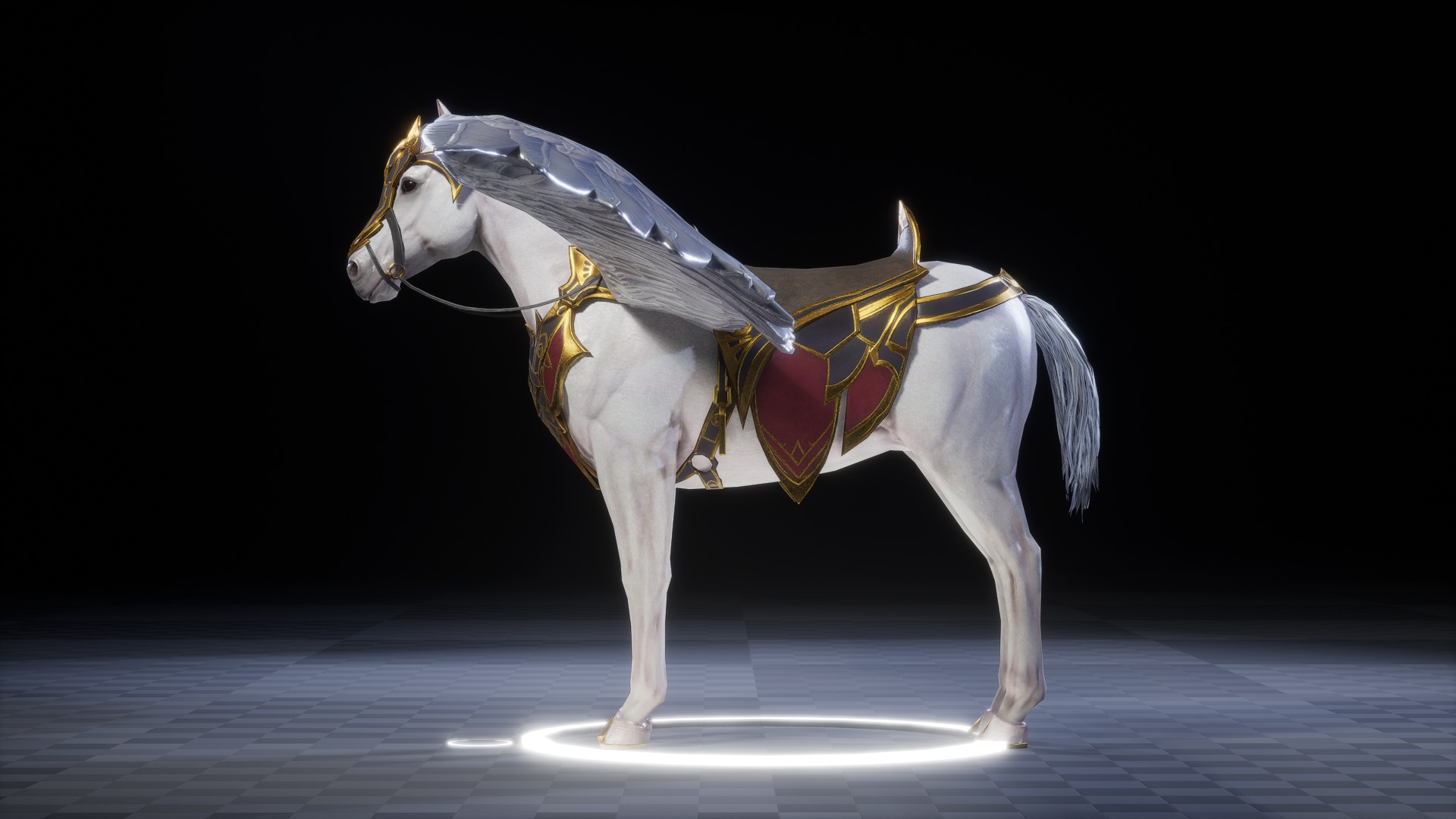 PEGASUS 3D MODEL Low-poly 3D model_9