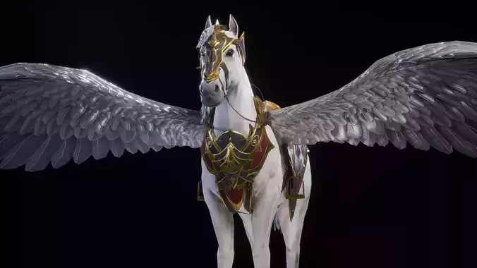 PEGASUS 3D MODEL