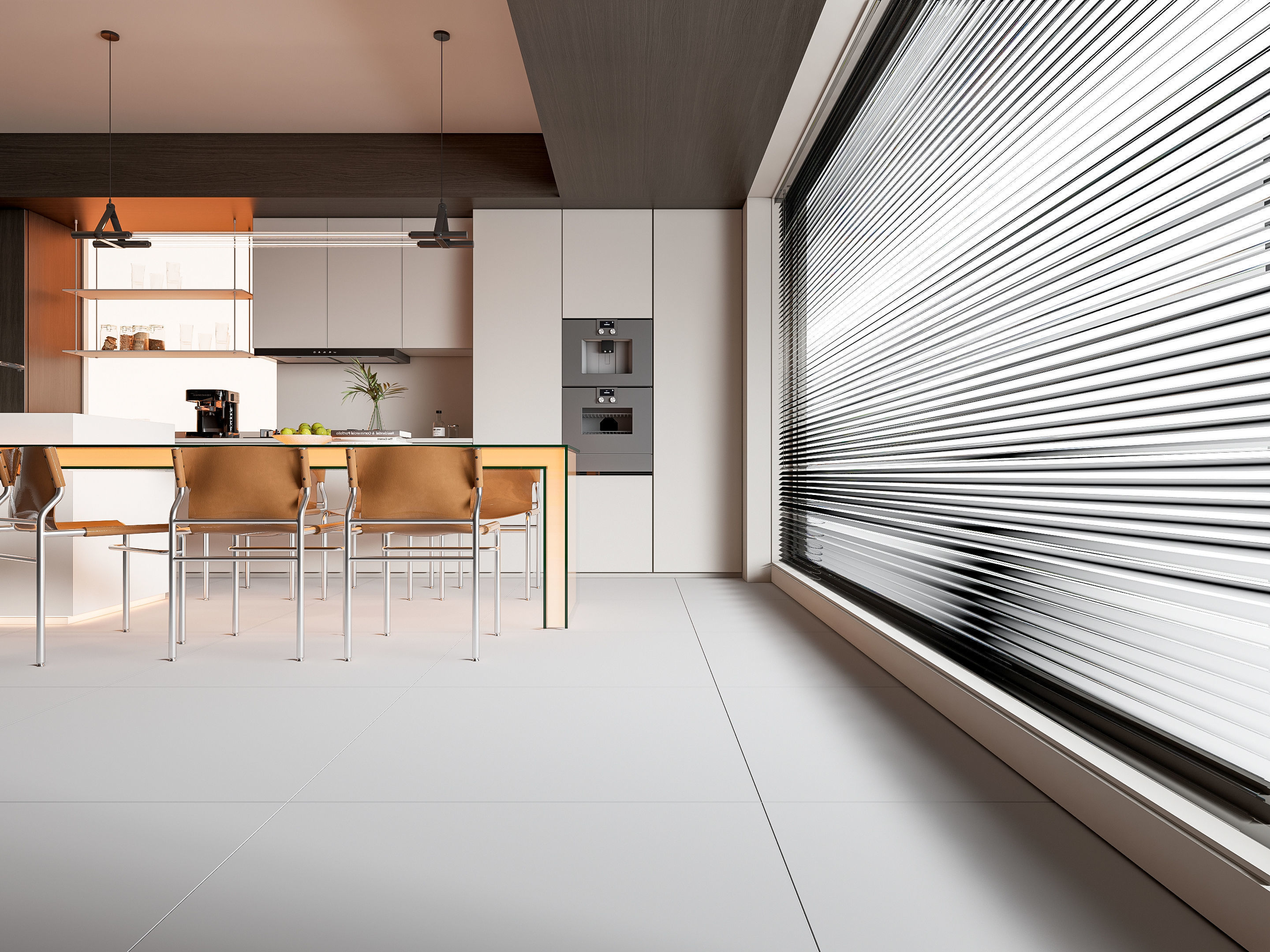 Kitchen Modern interior 87 3D model_15