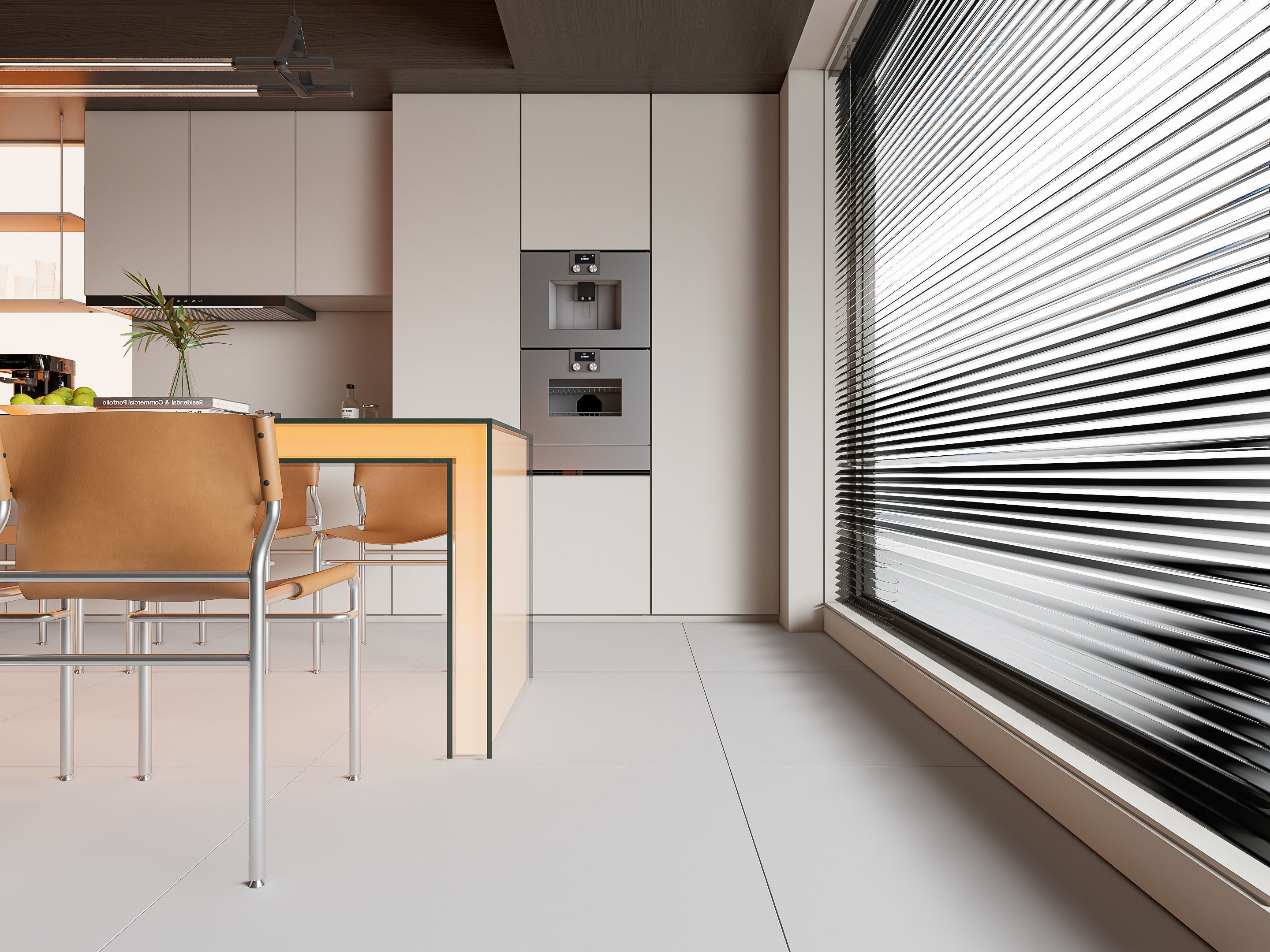 Kitchen Modern interior 87 3D model_12