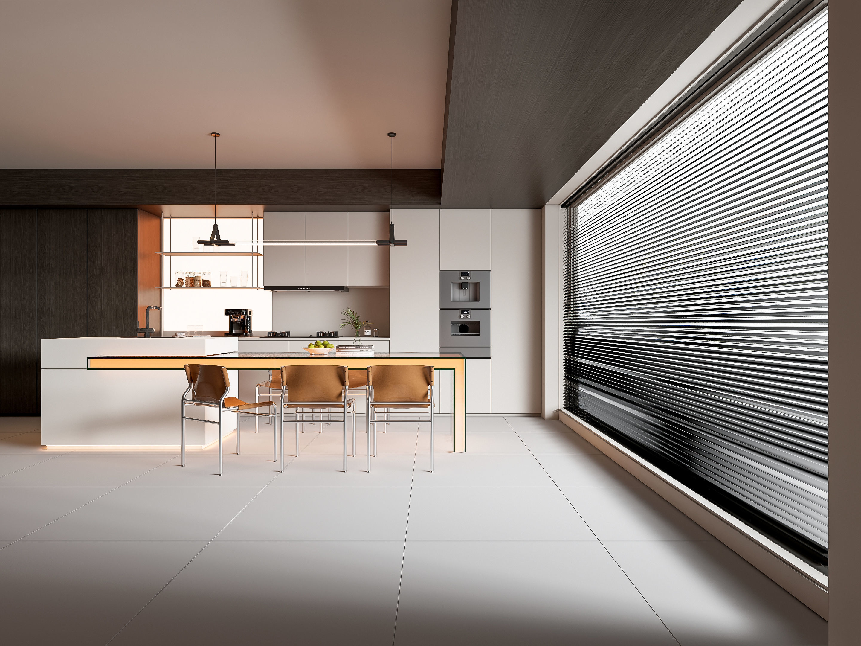 Kitchen Modern interior 87 3D model_18
