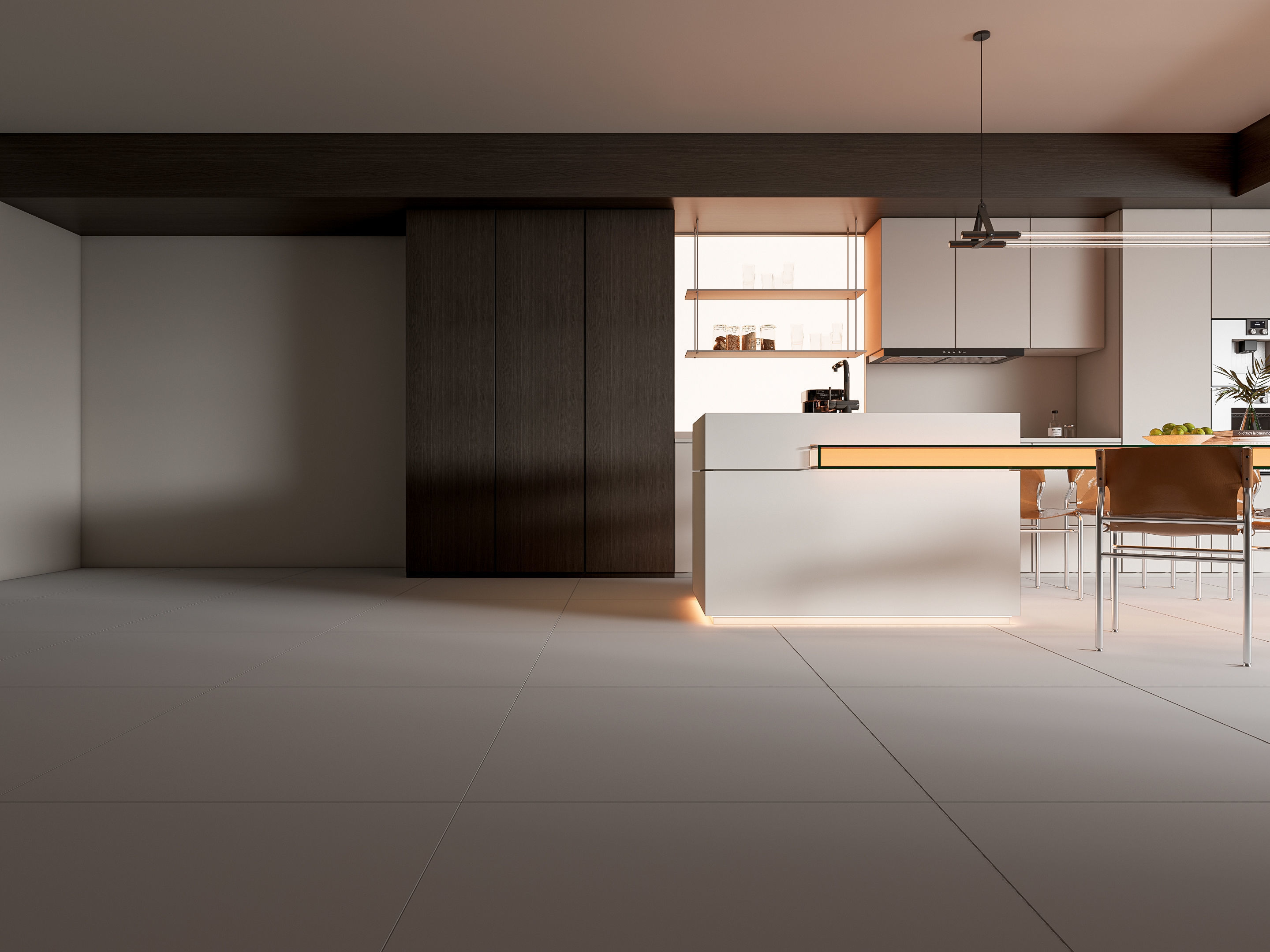 Kitchen Modern interior 87 3D model_14