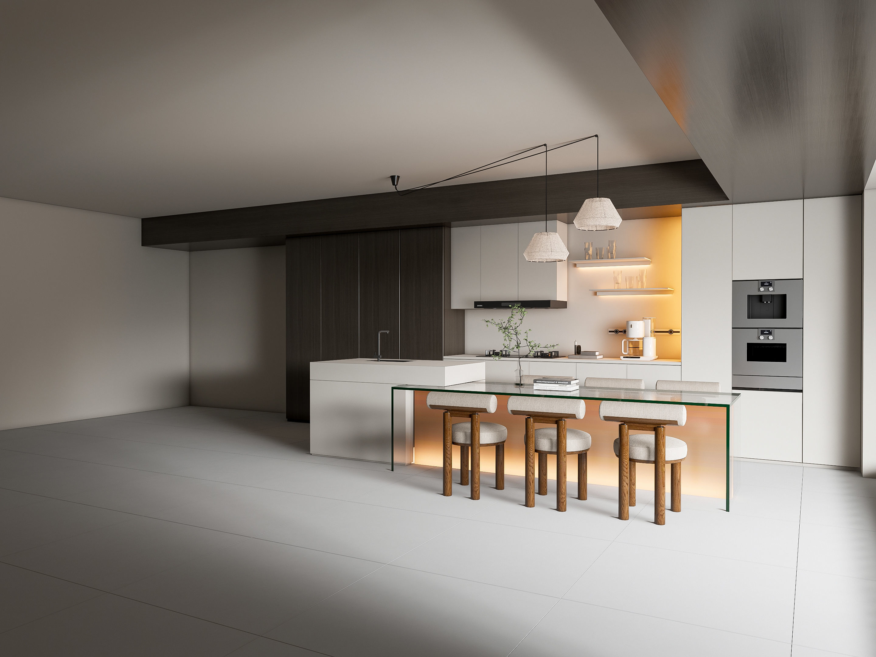 Kitchen Modern interior 88 3D model_12