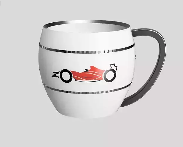 F1 car  3D print model