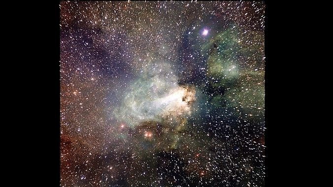 Omega Nebula 3D model