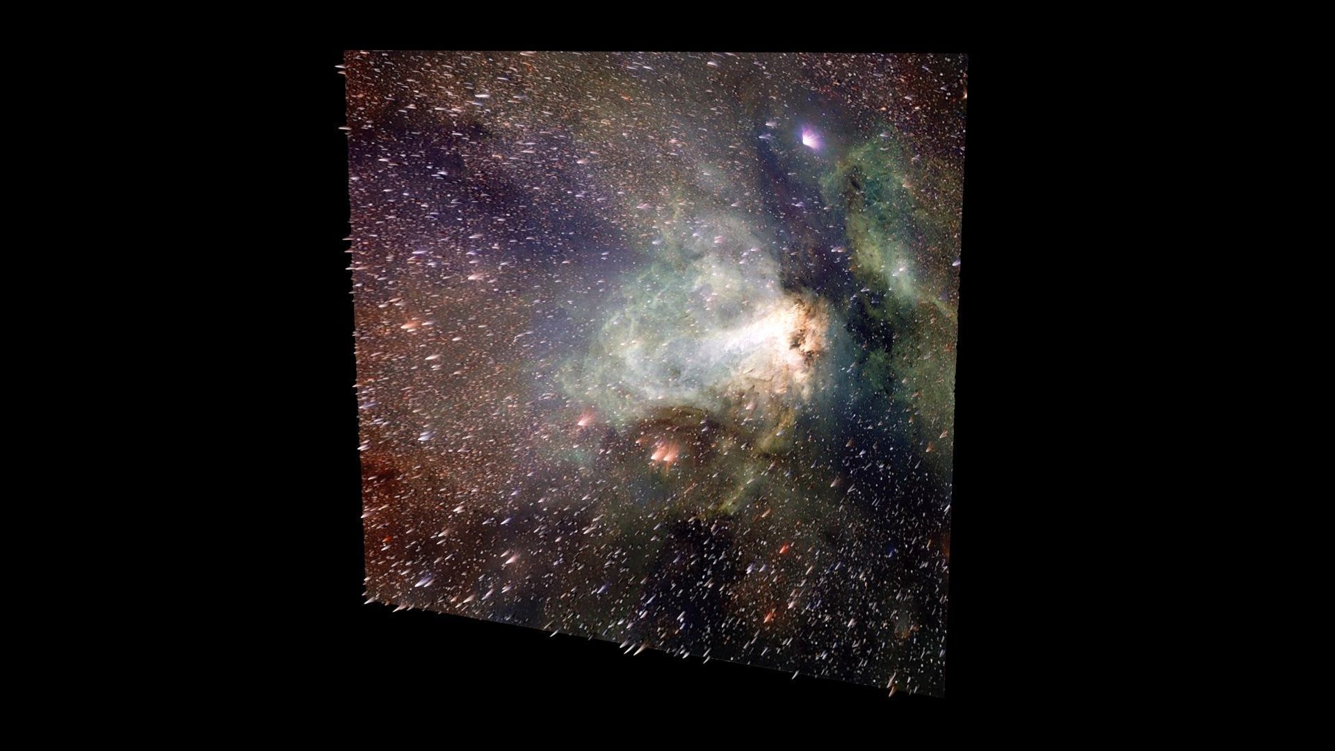 Omega Nebula 3D model_2