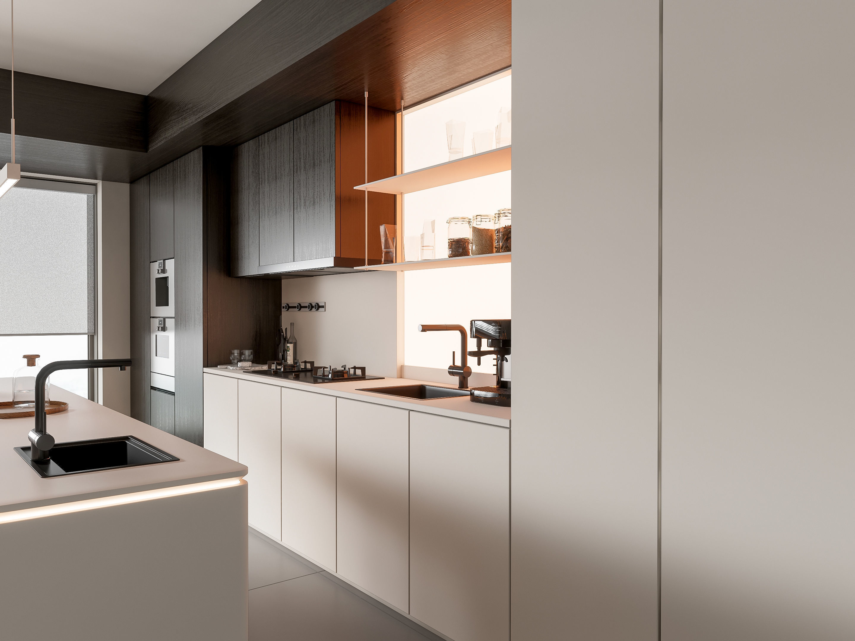 Kitchen Modern interior 89 3D model_5