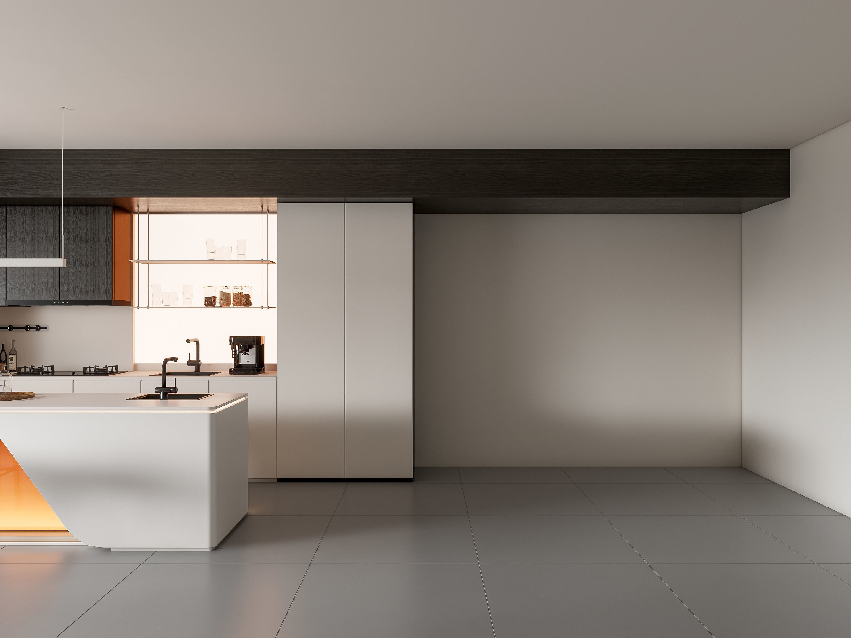 Kitchen Modern interior 89 3D model_17