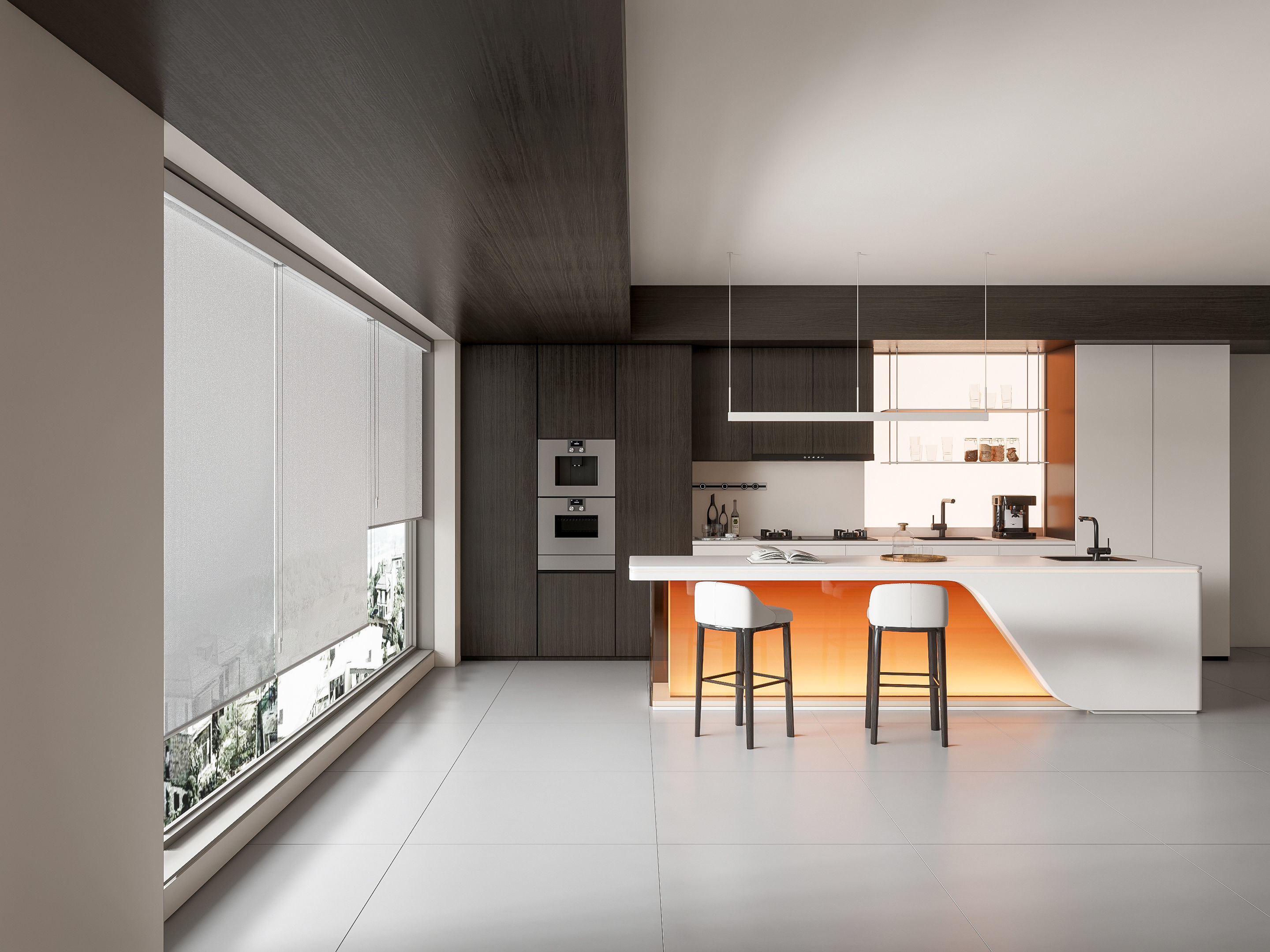 Kitchen Modern interior 89 3D model_18