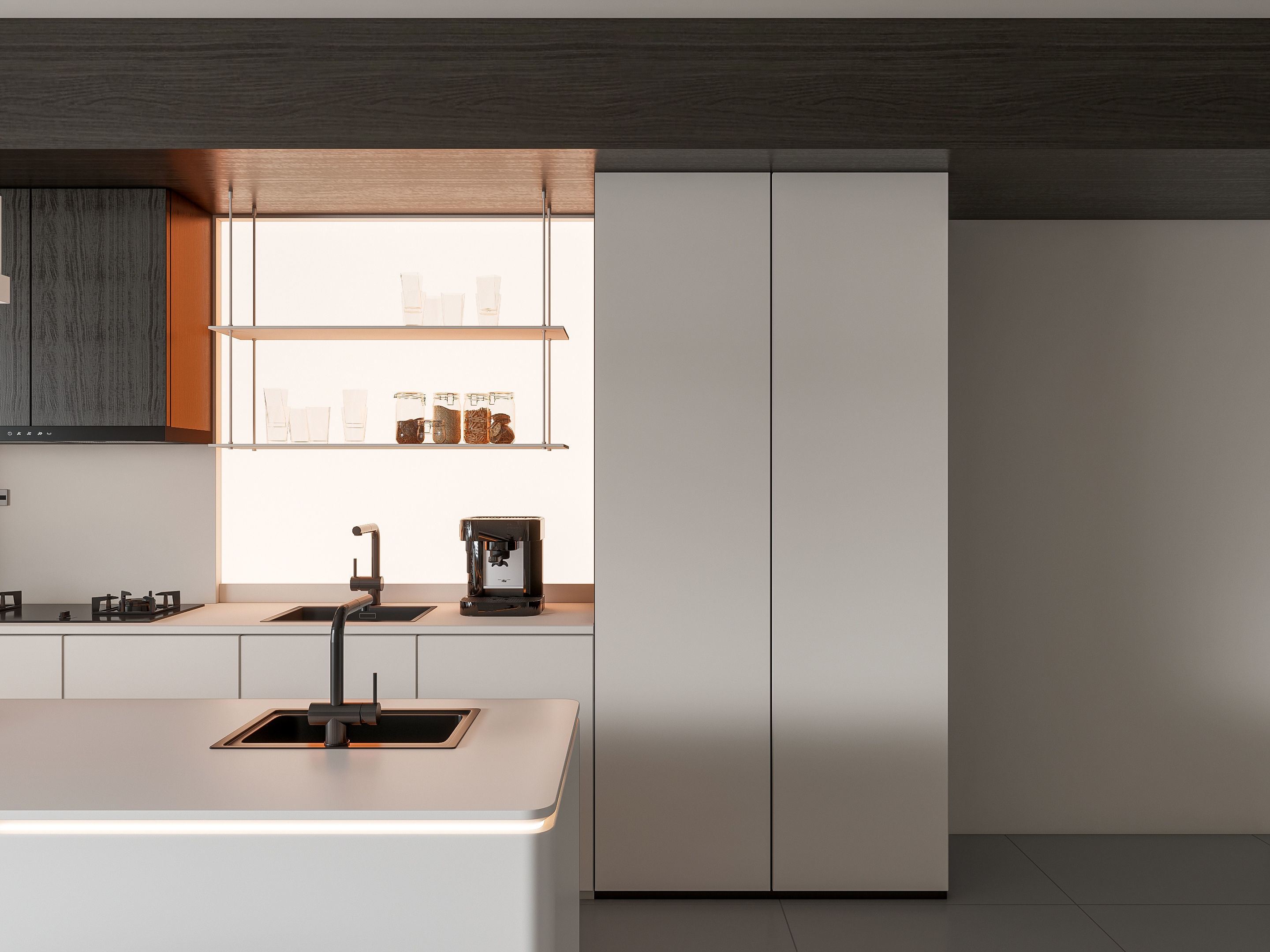 Kitchen Modern interior 89 3D model_13