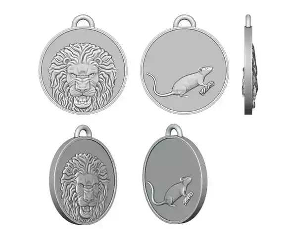 Aesop fables pendant 3