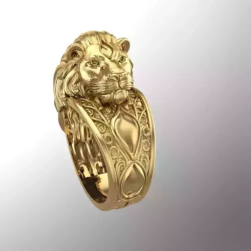 lion ring