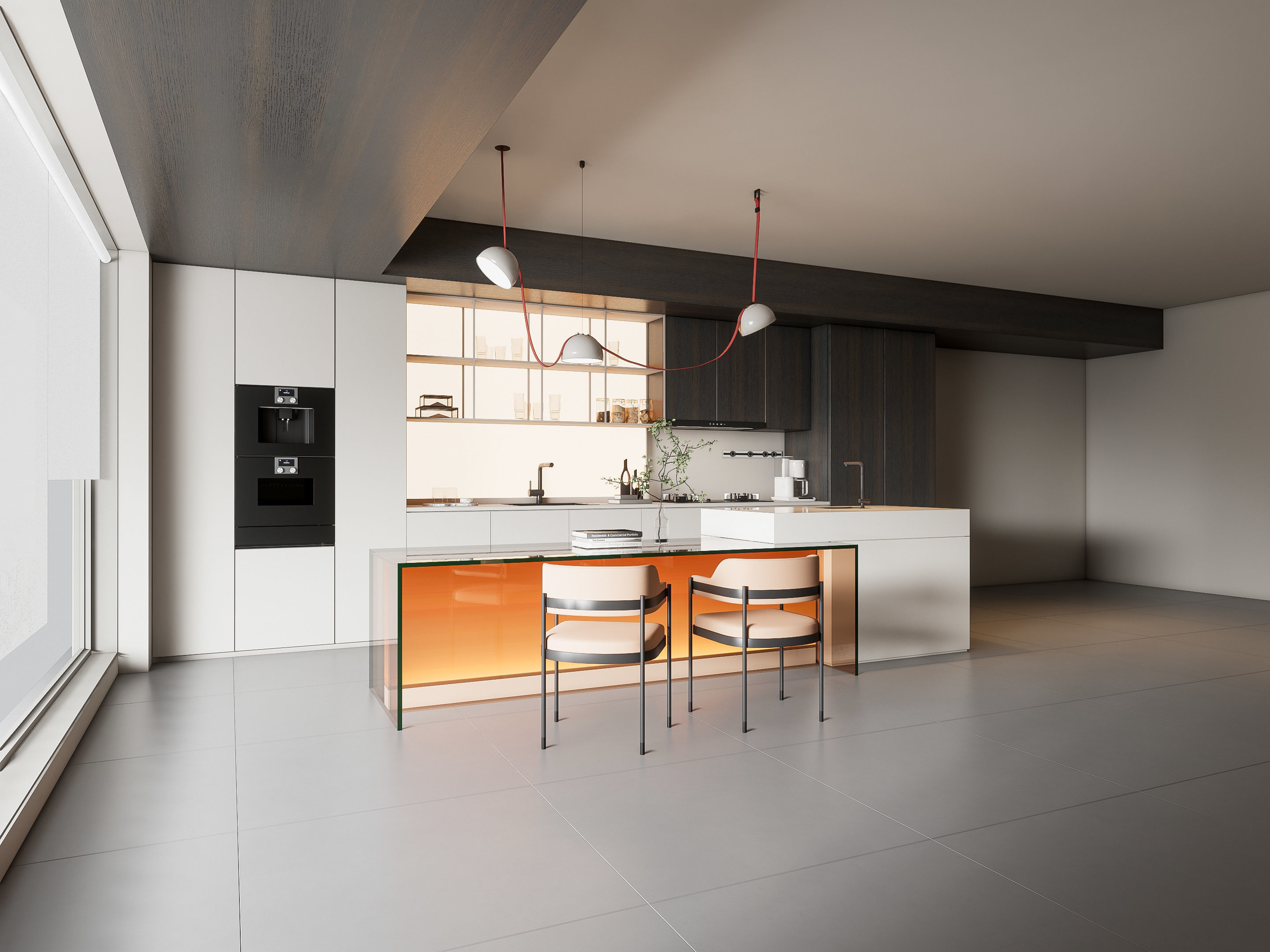 Kitchen Modern interior 91 3D model_12