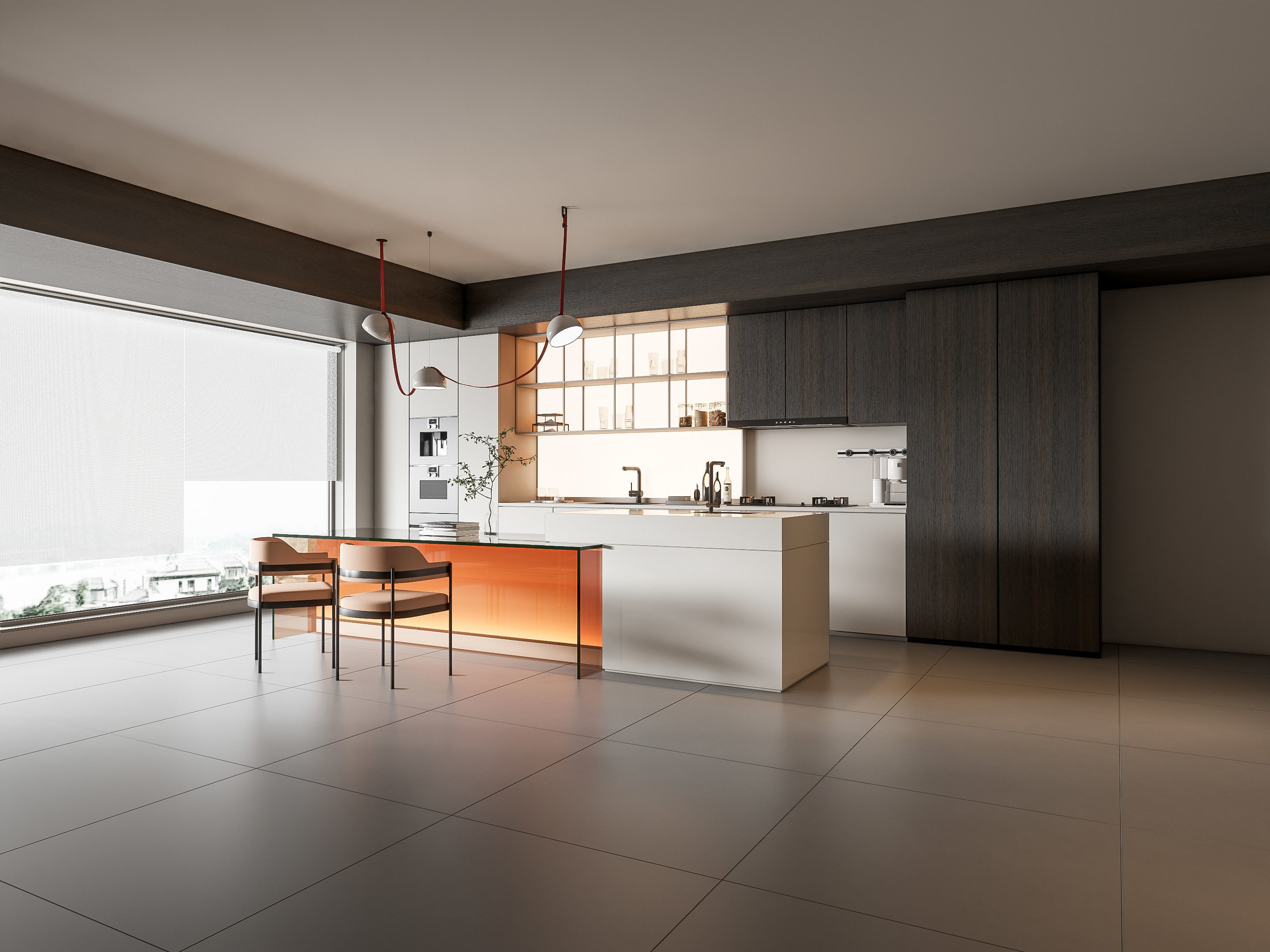 Kitchen Modern interior 91 3D model_11