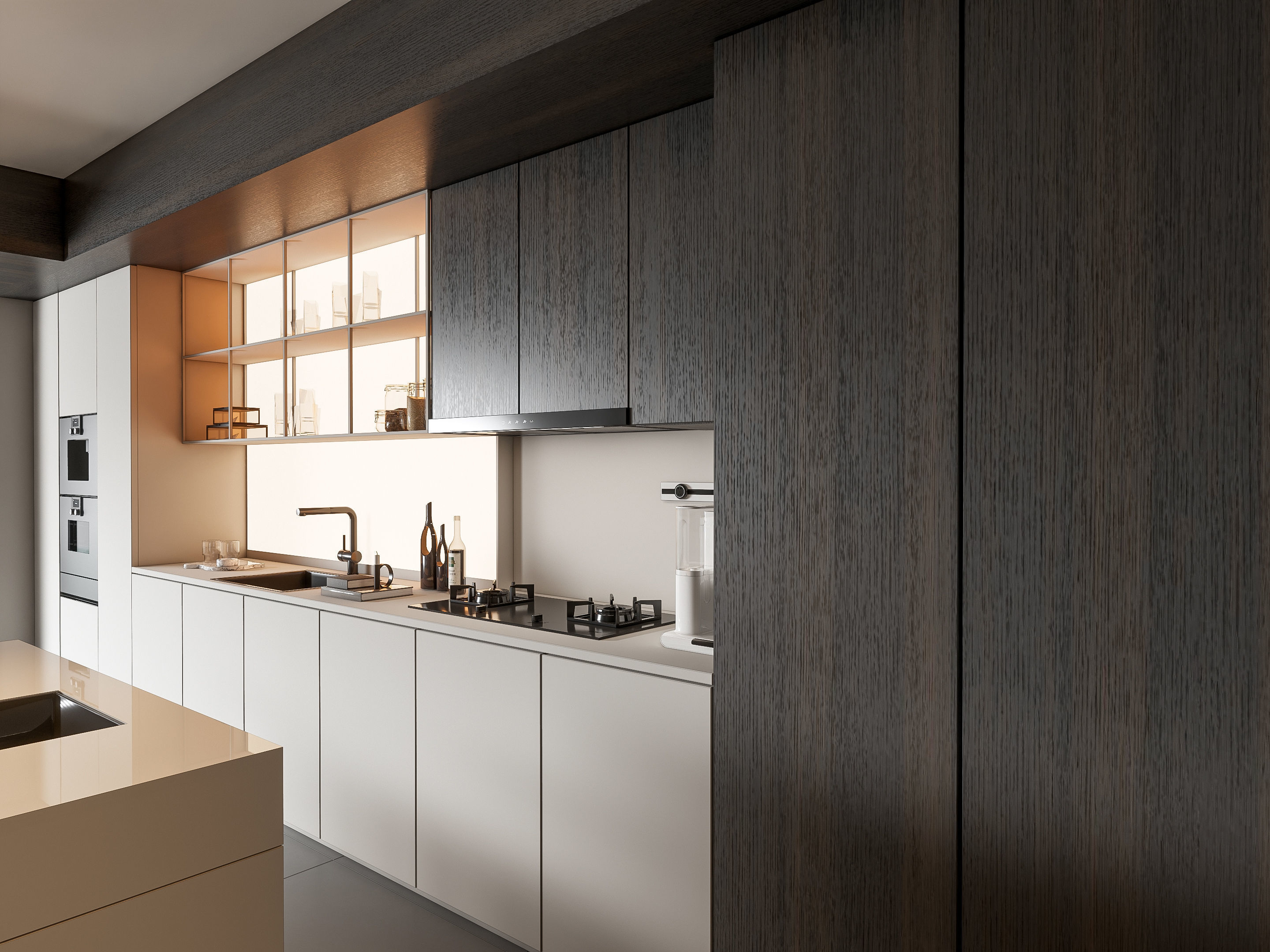 Kitchen Modern interior 91 3D model_6