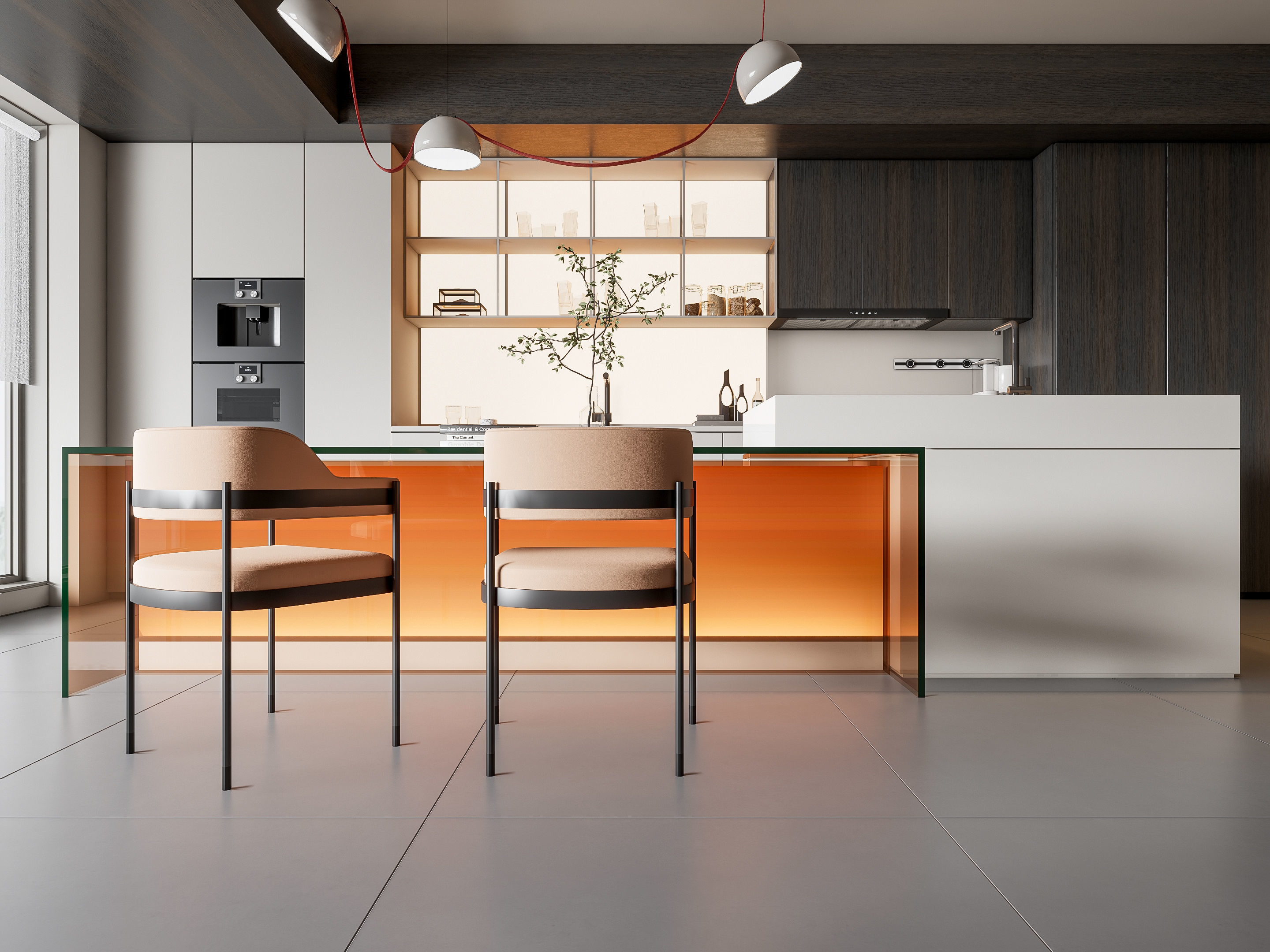 Kitchen Modern interior 91 3D model_13