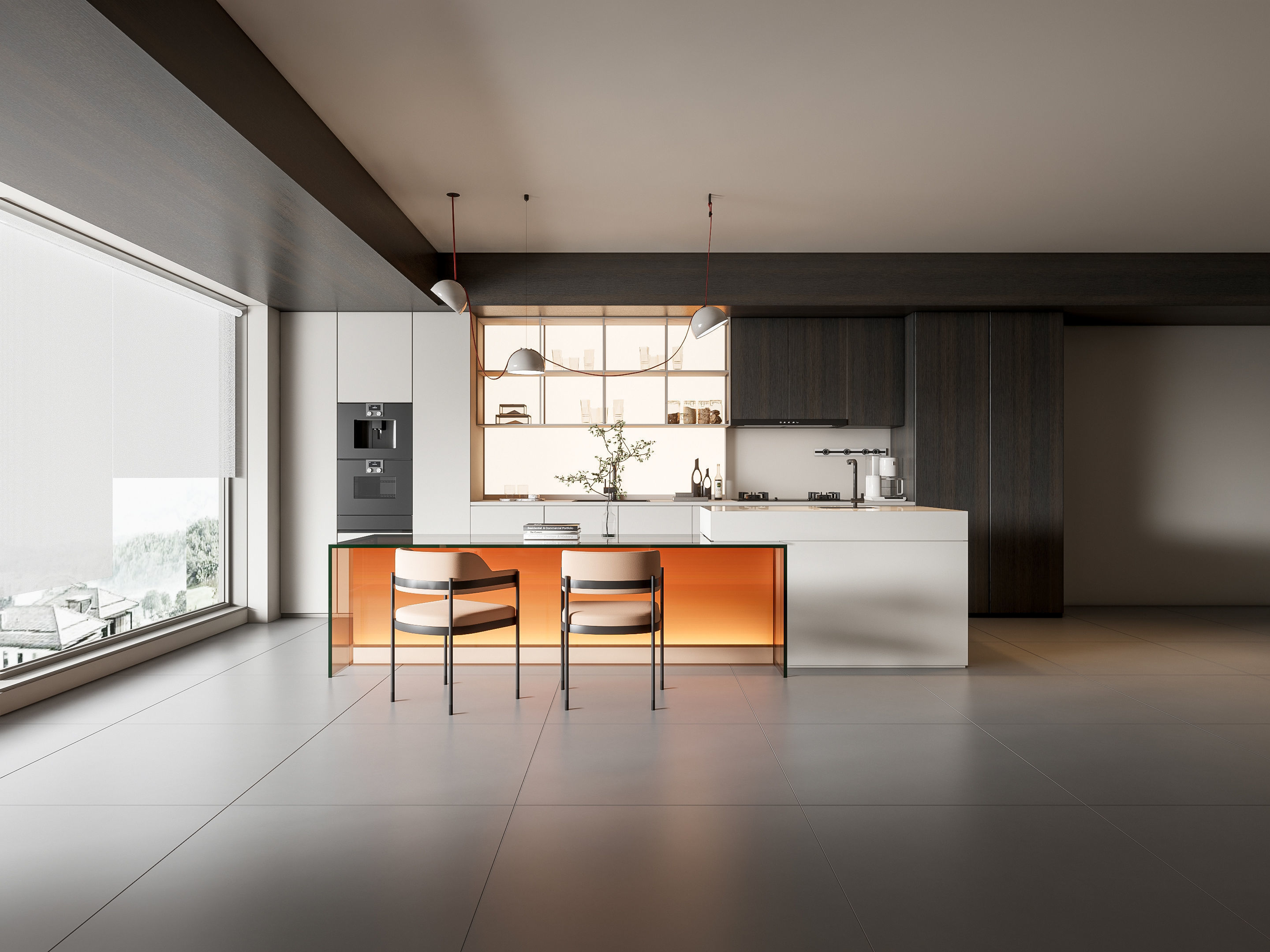 Kitchen Modern interior 91 3D model_10