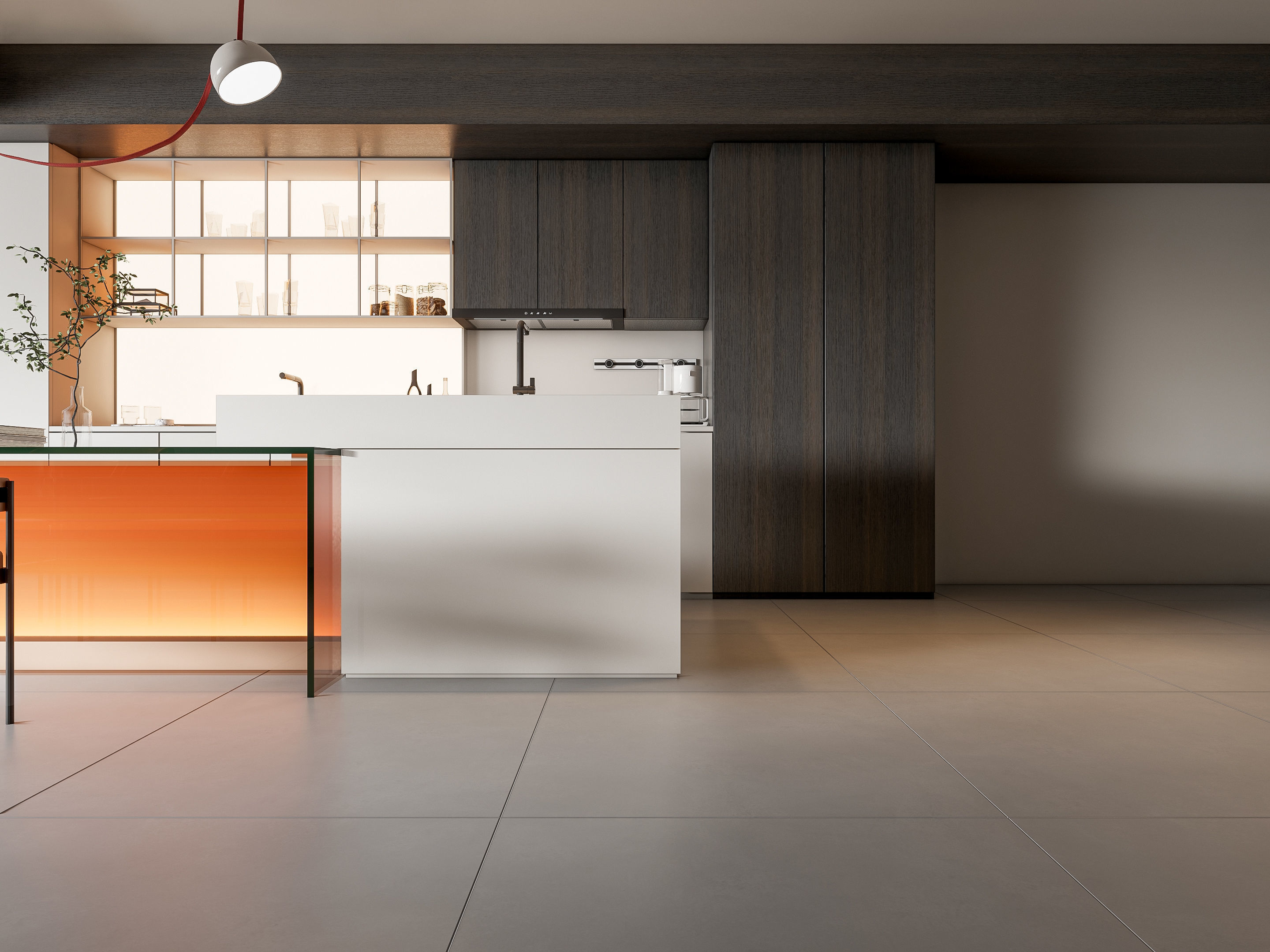 Kitchen Modern interior 91 3D model_15