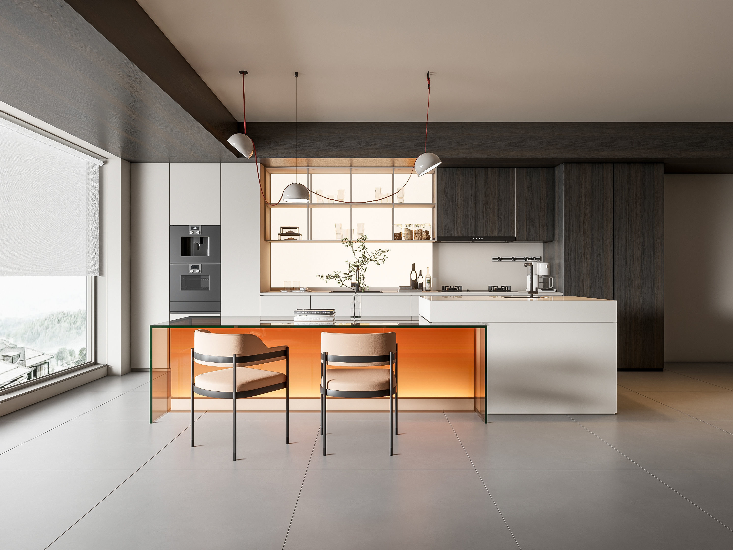 Kitchen Modern interior 91 3D model_16