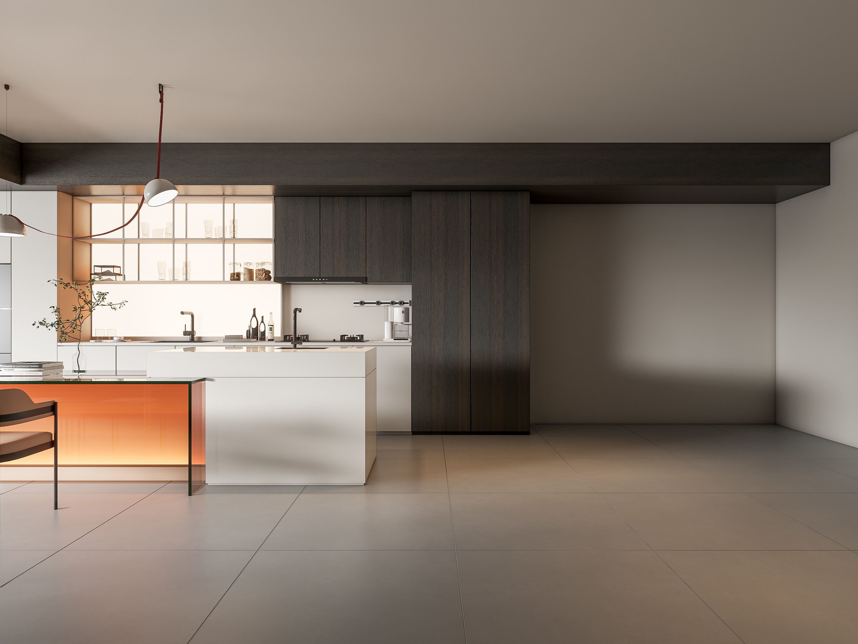 Kitchen Modern interior 91 3D model_18
