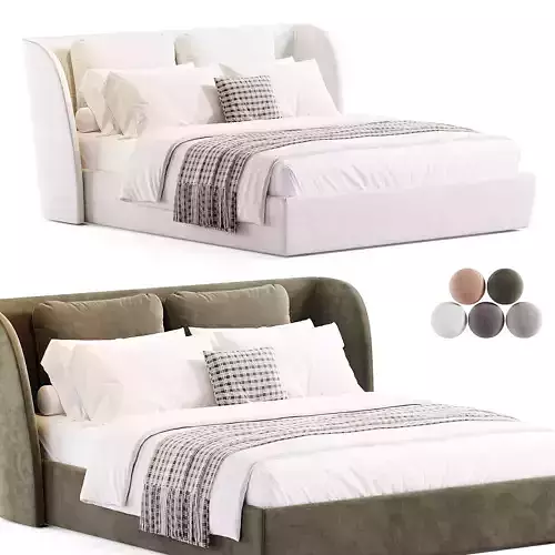 ROLF BENZ 1400 TONDO Bed