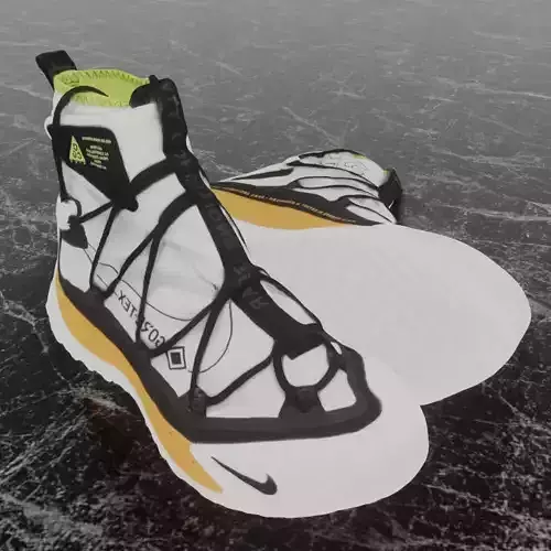 NIKE ACG TERRA ANTARKTIK SUMMIT CYBERPUNK WHITE 3D BOOTS