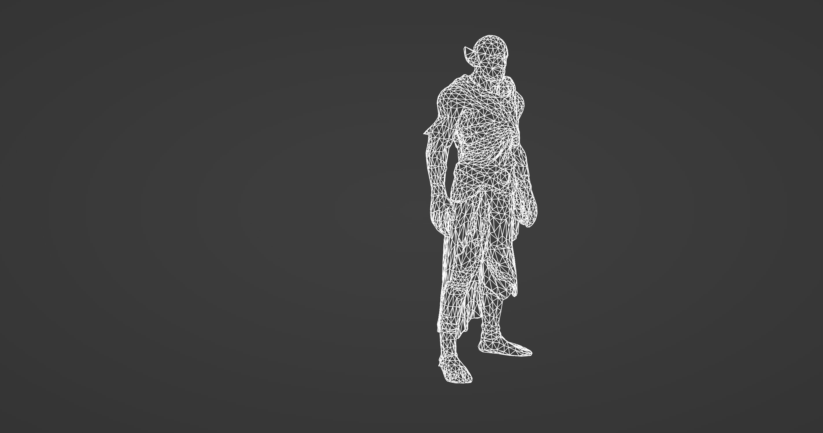 Ancient Elf Warrior 3D Model 3D model_10