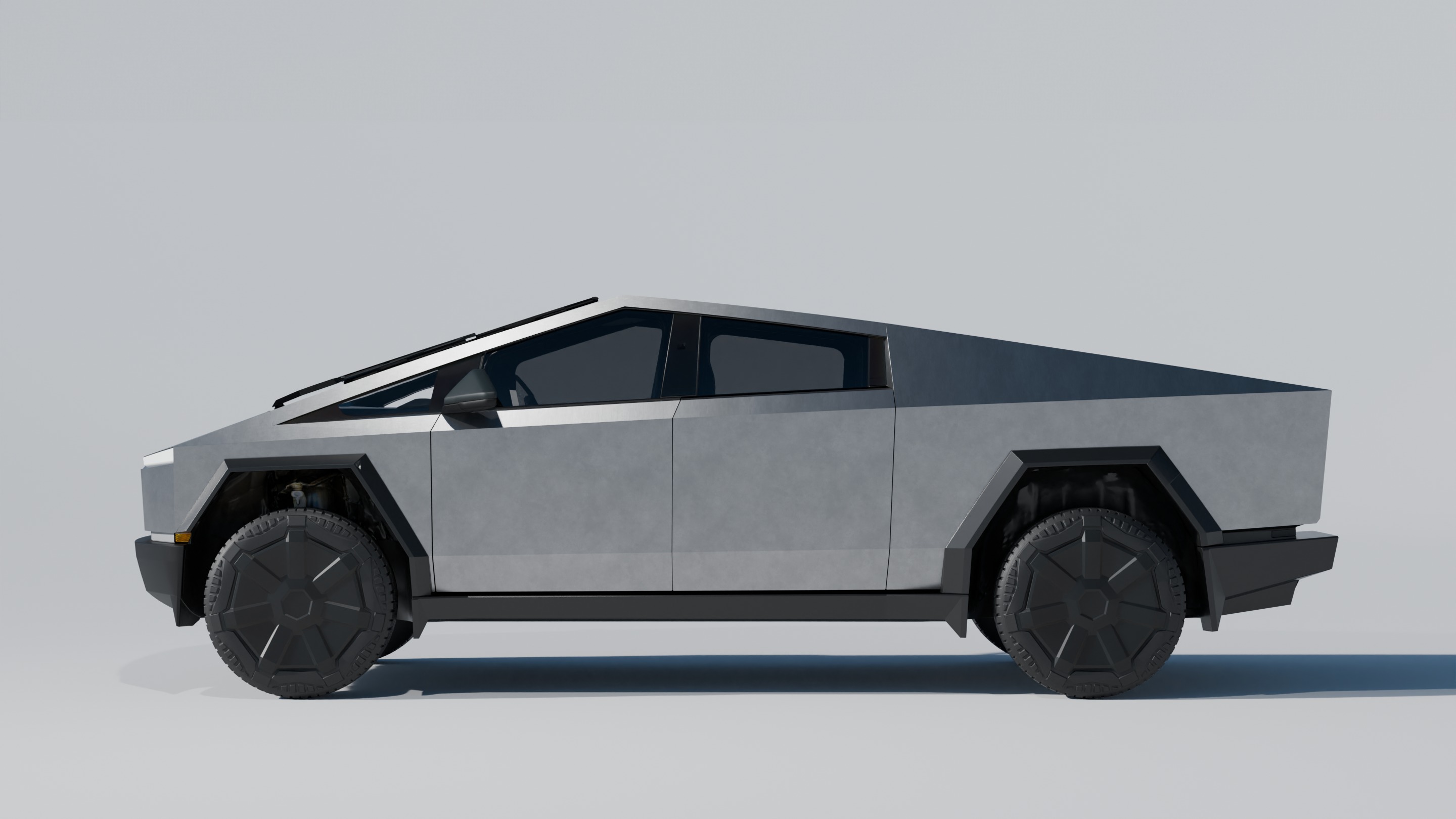 High Quality Cybertruck 3D Model 3D model_1