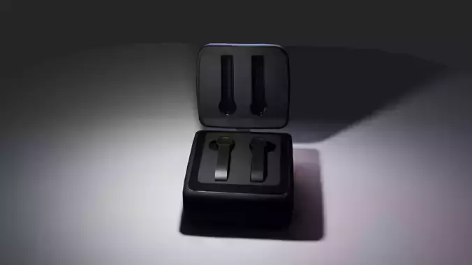 Headphone Low-poly 3D model