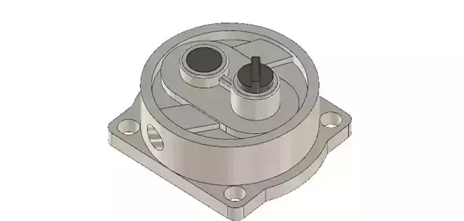 Air VW engine oil pump