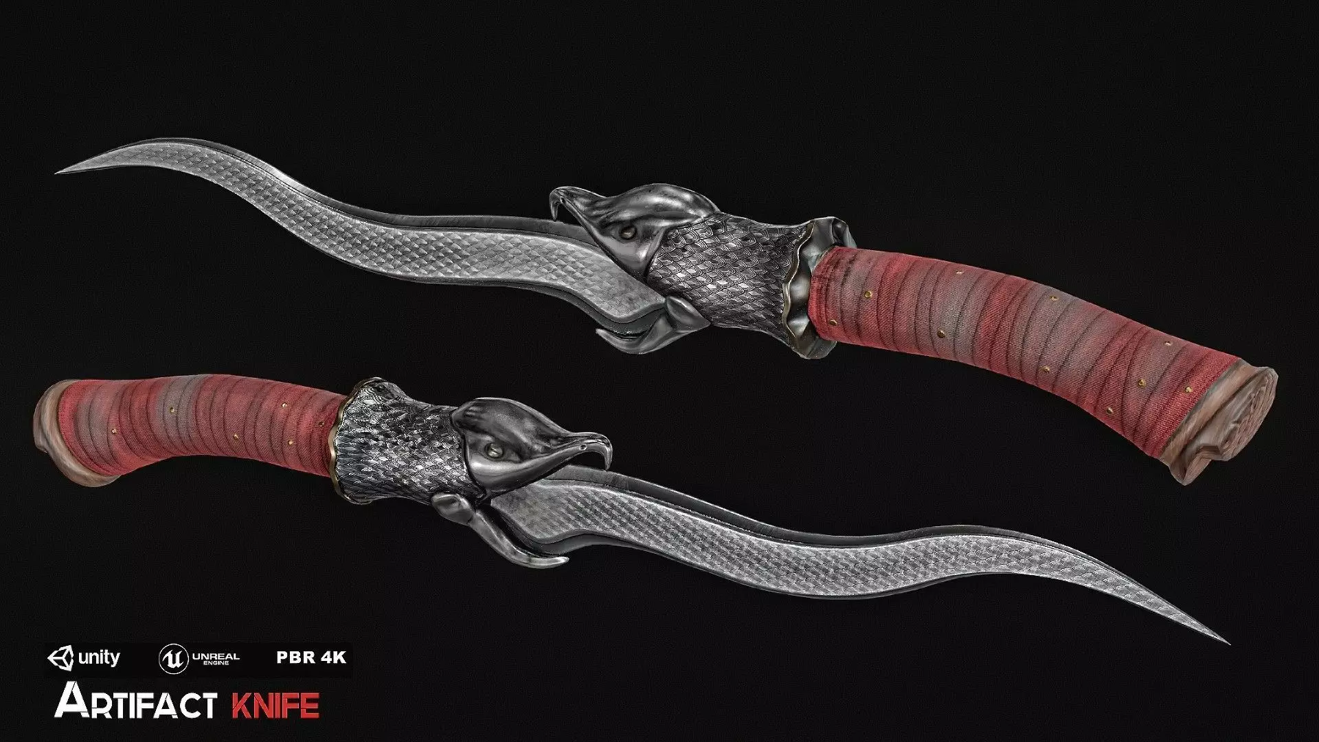 Artifact Sward Low-poly 3D model