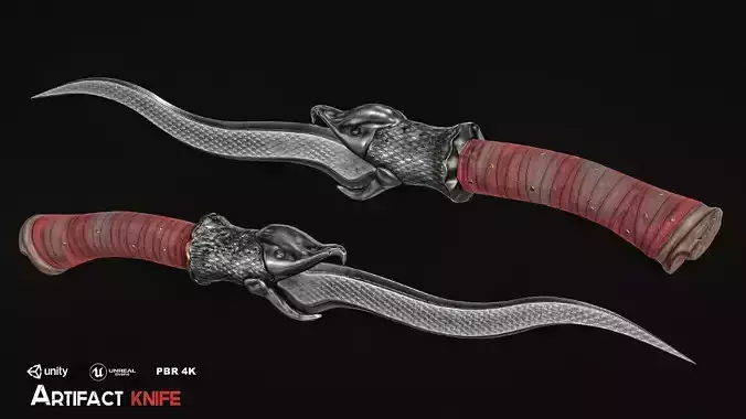 Artifact  Sward Low-poly 3D model
