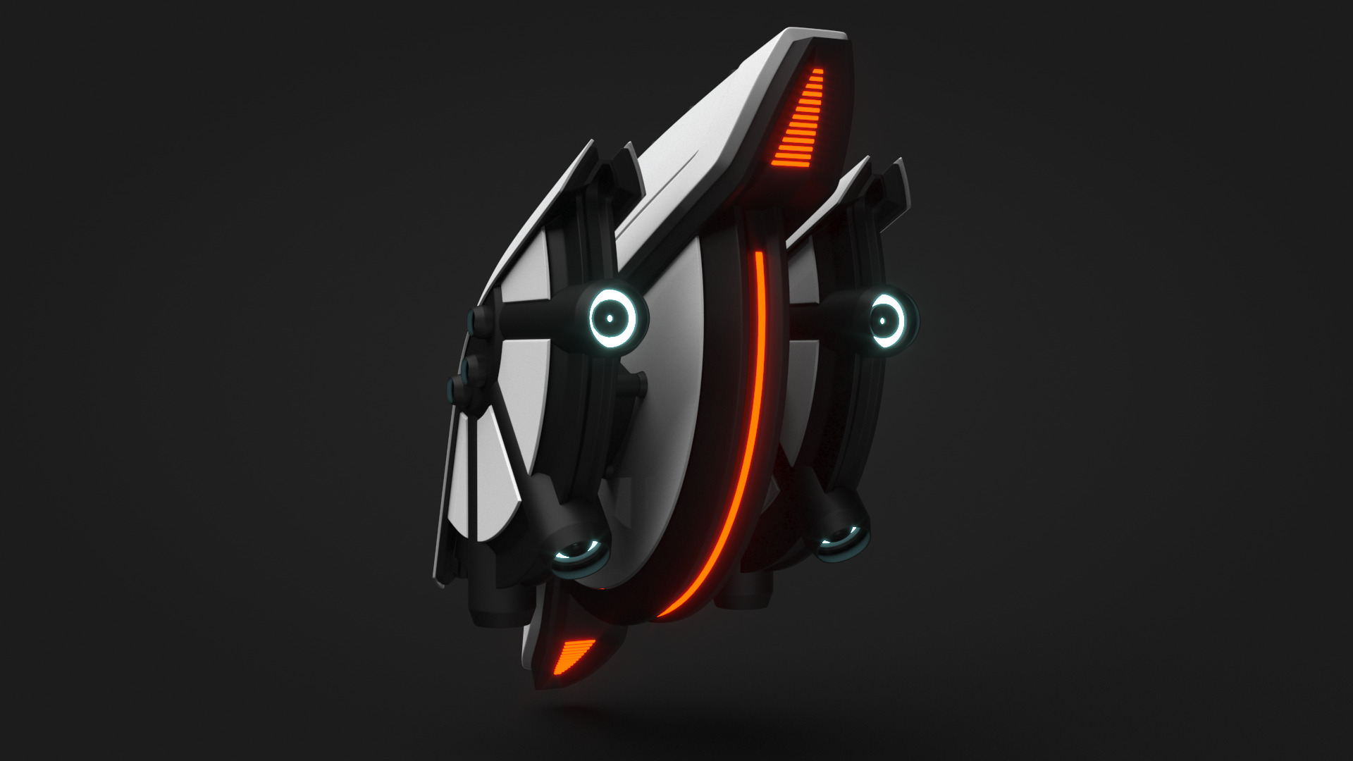 Spaceship Canopus 3D model_3