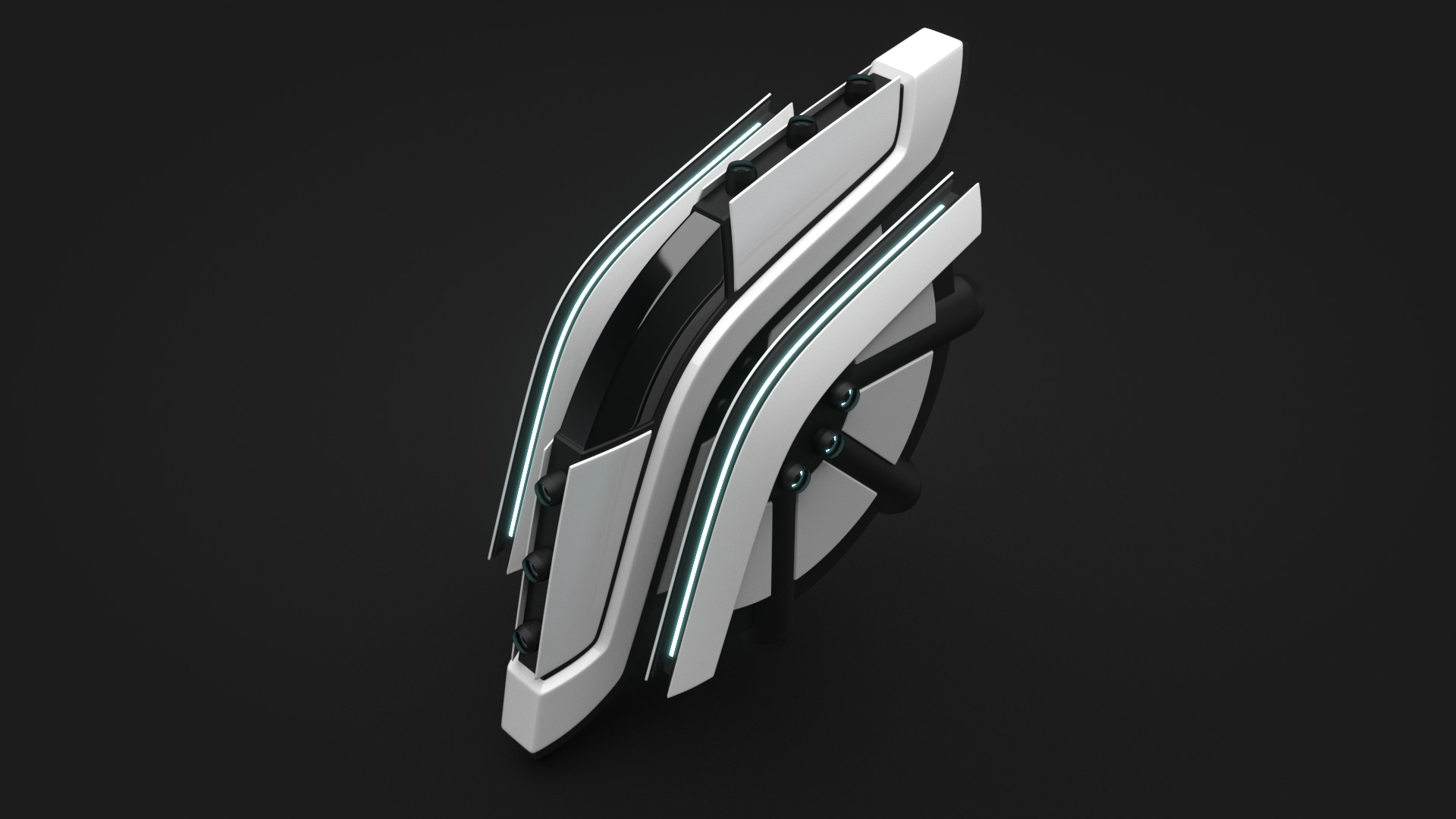 Spaceship Canopus 3D model_9