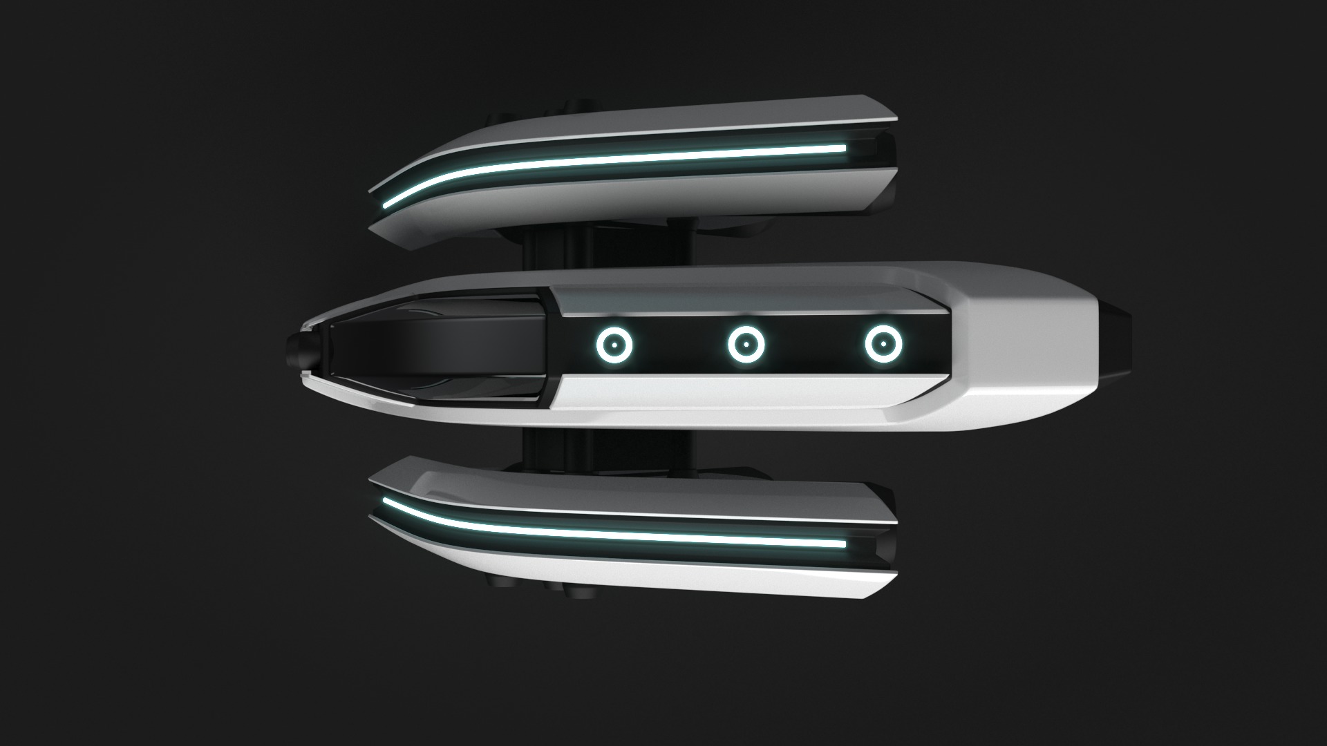 Spaceship Canopus 3D model_2