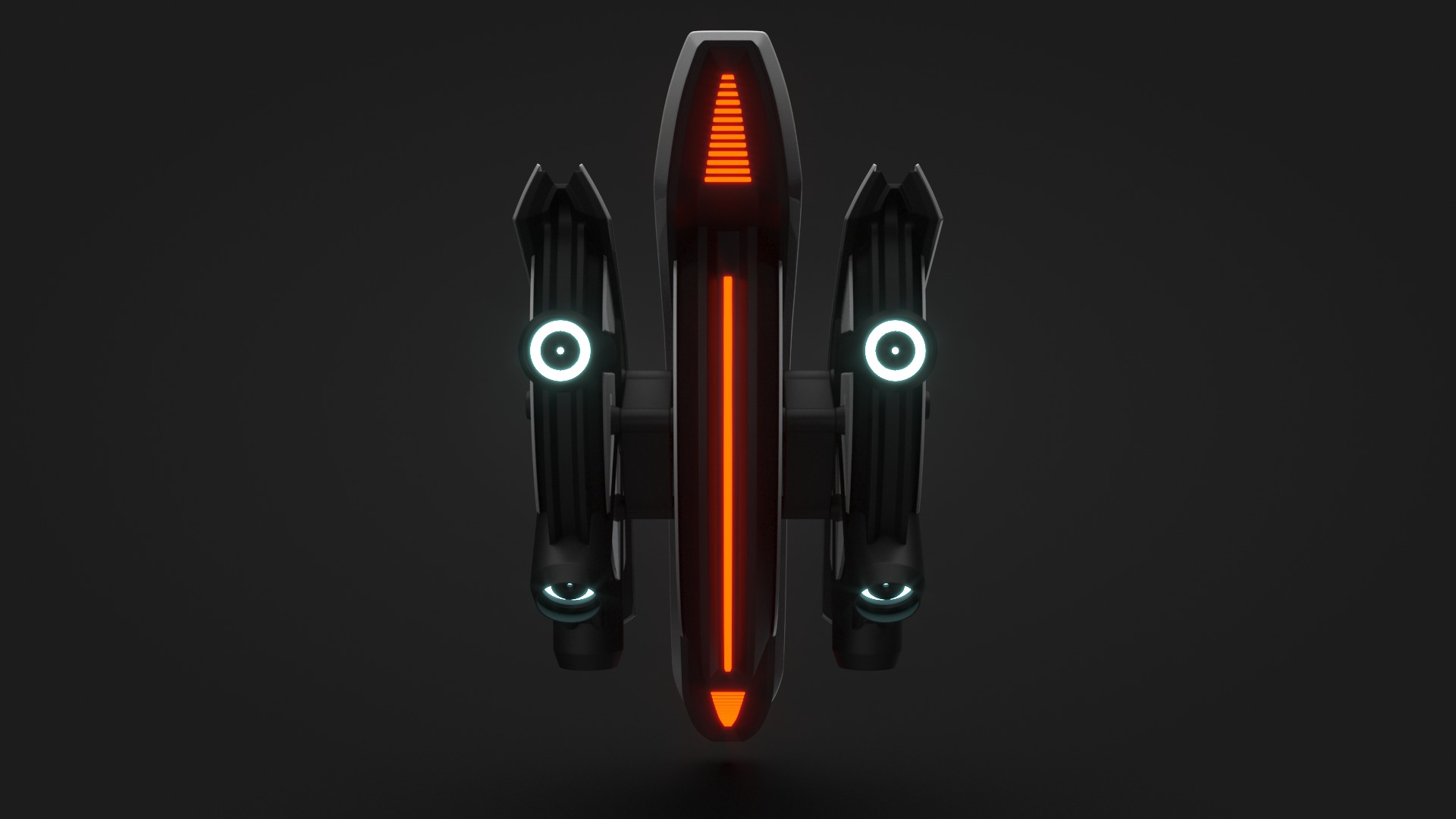 Spaceship Canopus 3D model_4