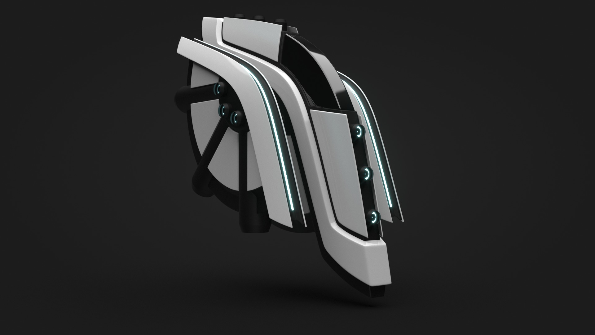 Spaceship Canopus 3D model_7