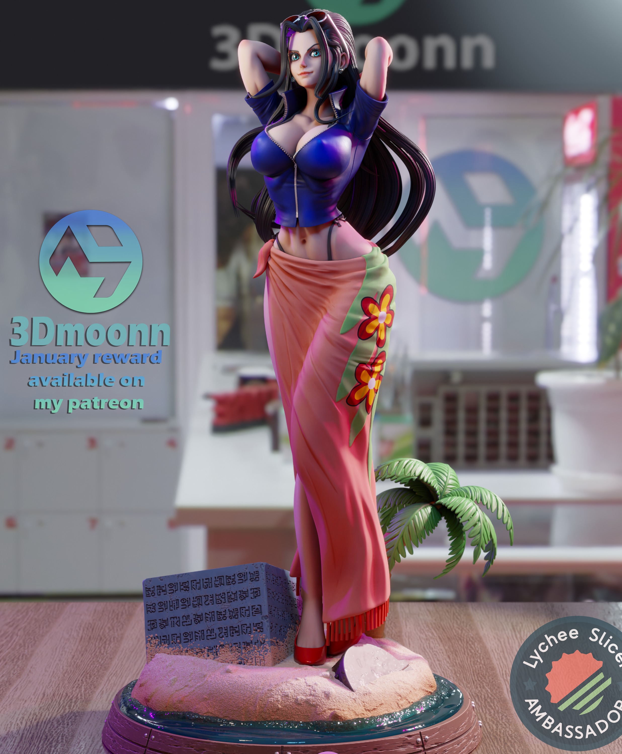 Nico Robin - One Piece 3D print model_1