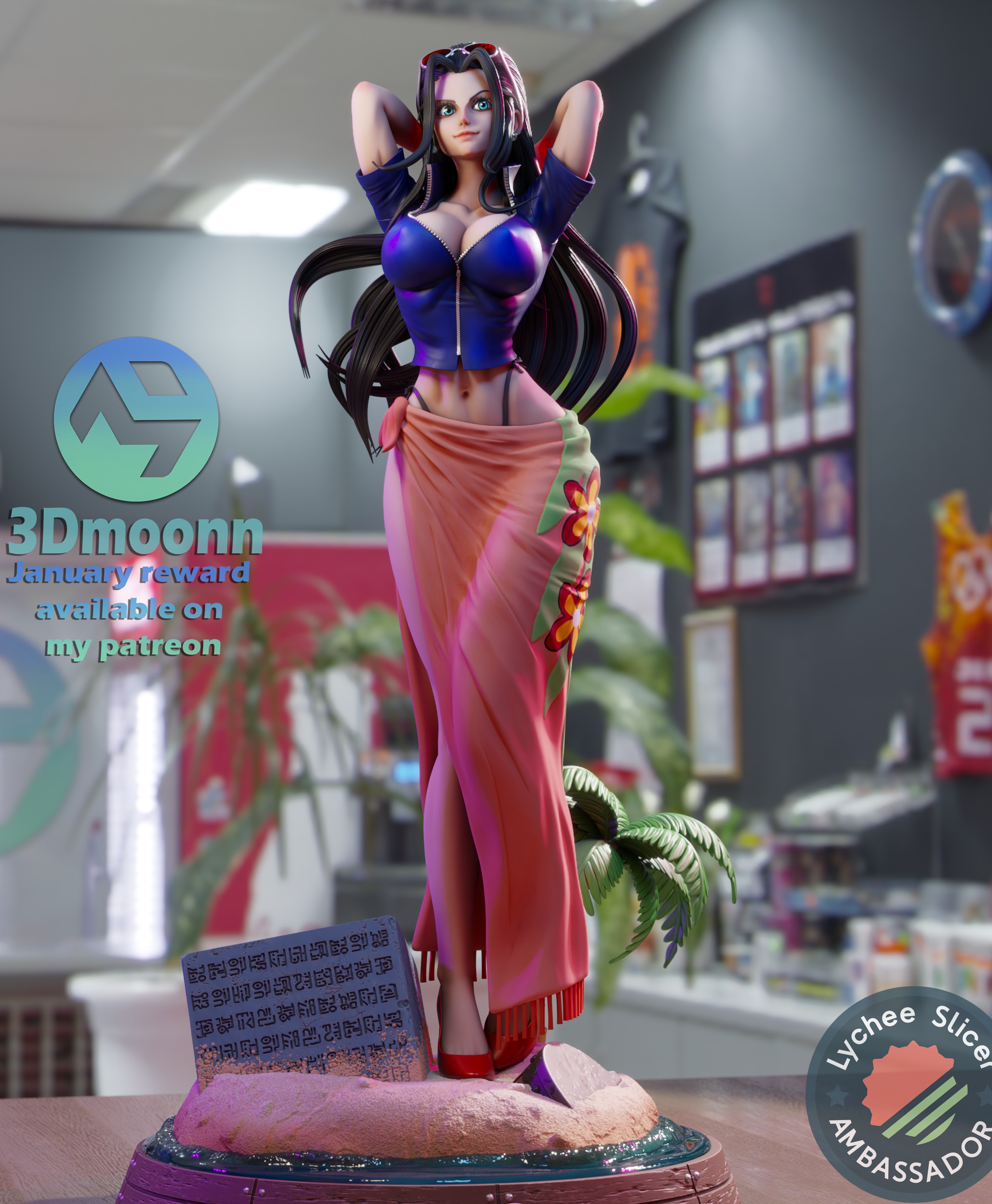 Nico Robin - One Piece 3D print model_2