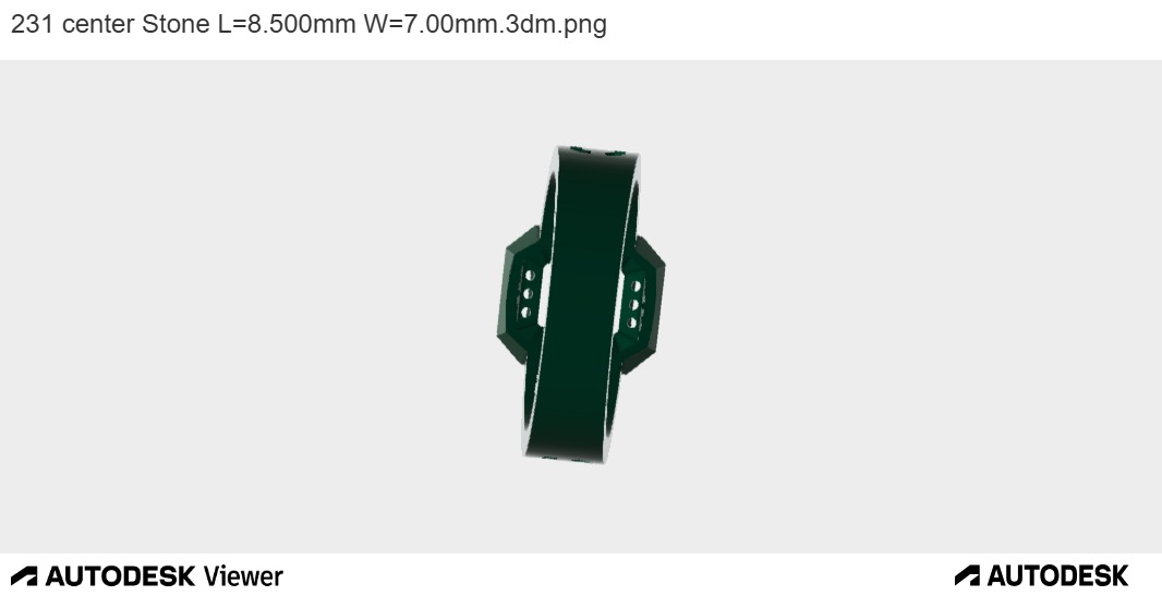 SOLITAIRE RING WITH A DECORATIVE BAND 3D print model_3